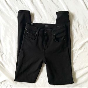 Citizens of Humanity All Black rocket skinny jeans